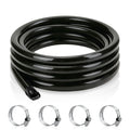 3/4 Inch ID x 100ft PVC Hose with 4 Stainless Steel Hose Clamps X736