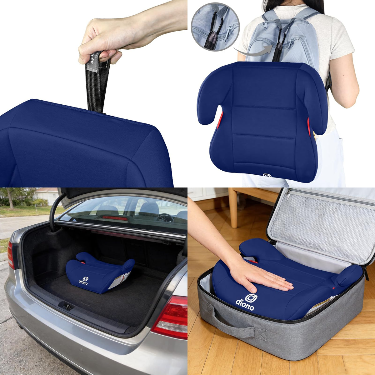 Backless Booster Car Seat, 40-100 lbs C5453