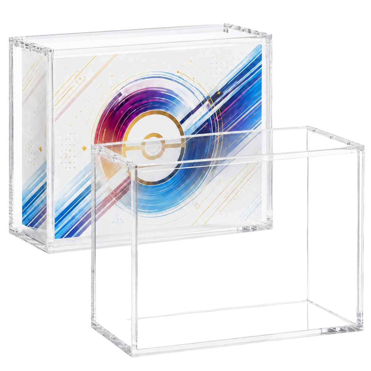 Acrylic Display Case with 6 Magnets Stackable P14830