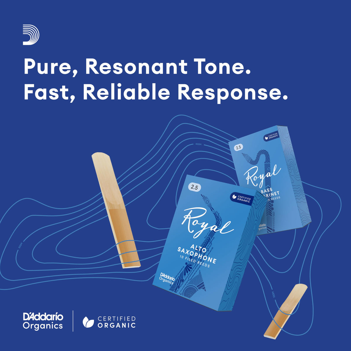 Alto Saxophone Reeds Strength 1.5, 3-Pack F836