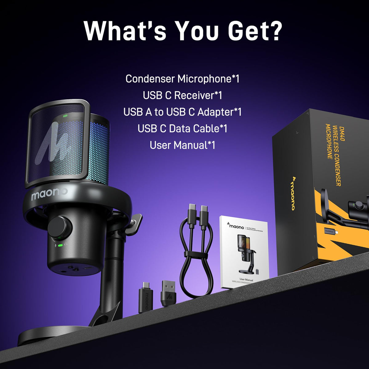 Wireless USB Gaming Microphone Y259223