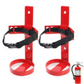 Fire Extinguisher Mount, 2.5LB Adjustable Straps Wall Hanging Holder 2Pcs E567