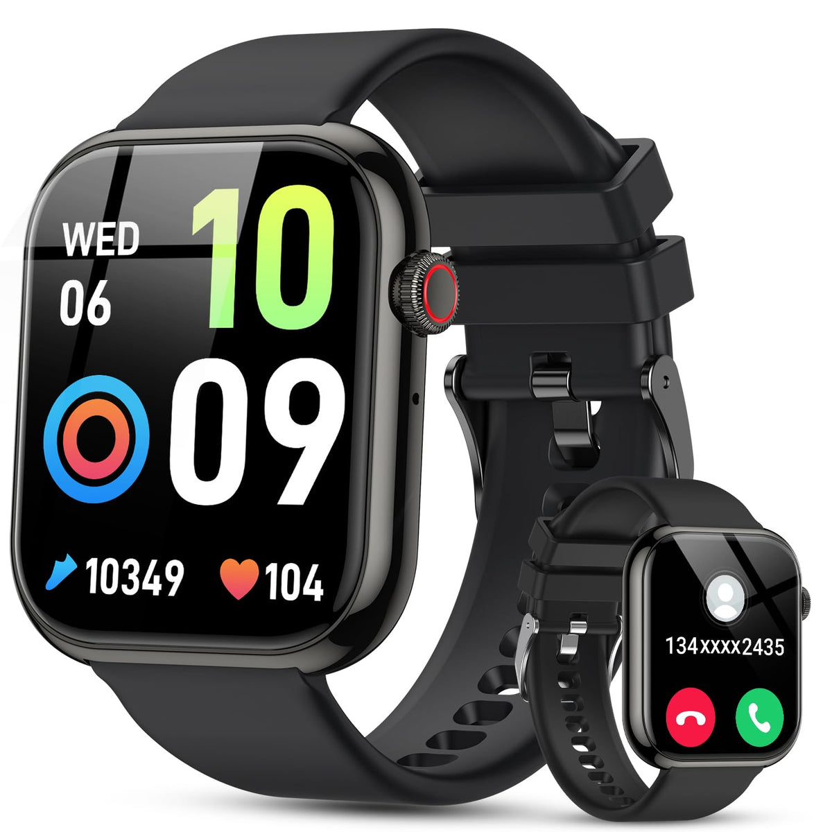1.85" HD Touchscreen IP68 Waterproof Smart Watch R273895