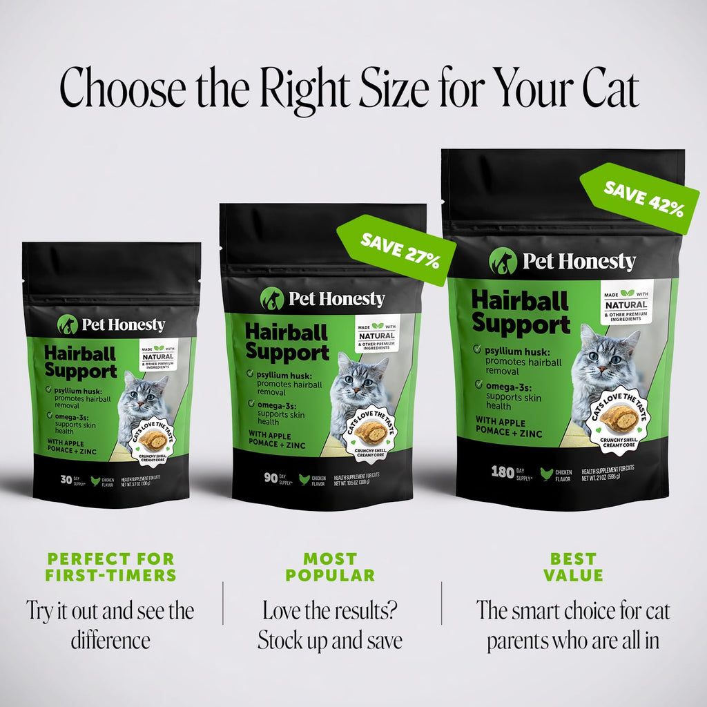 Chicken Cat Hairball Remedy Chews F55853