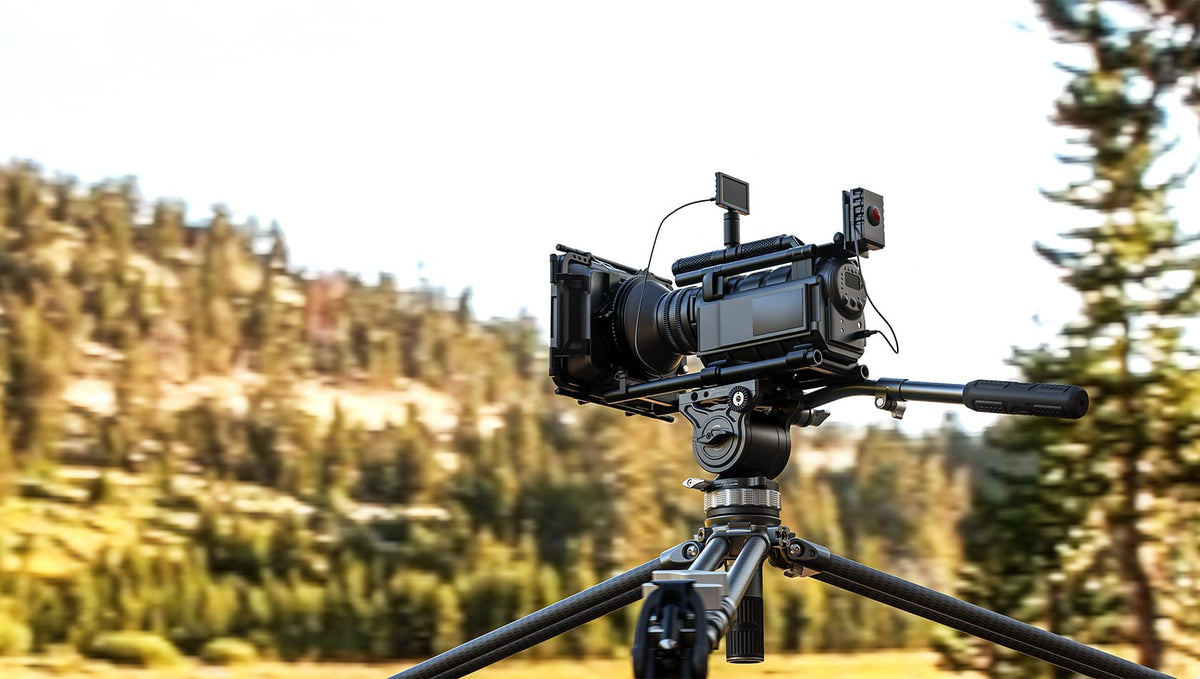 Carbon Fiber Twin Leg Video Tripod C2687