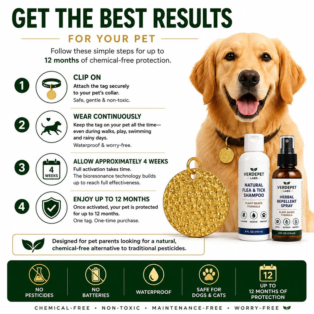 Flea & Tick Tag for Dogs & Cats Y298163