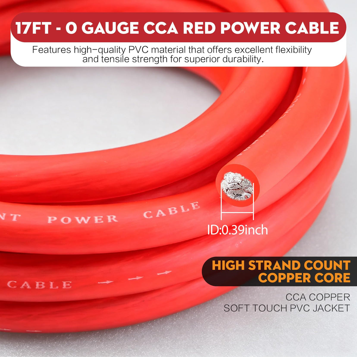 0 Gauge Amp Wiring Kit, 3000 Watt Car Amplifier Installation Wiring Kit J570