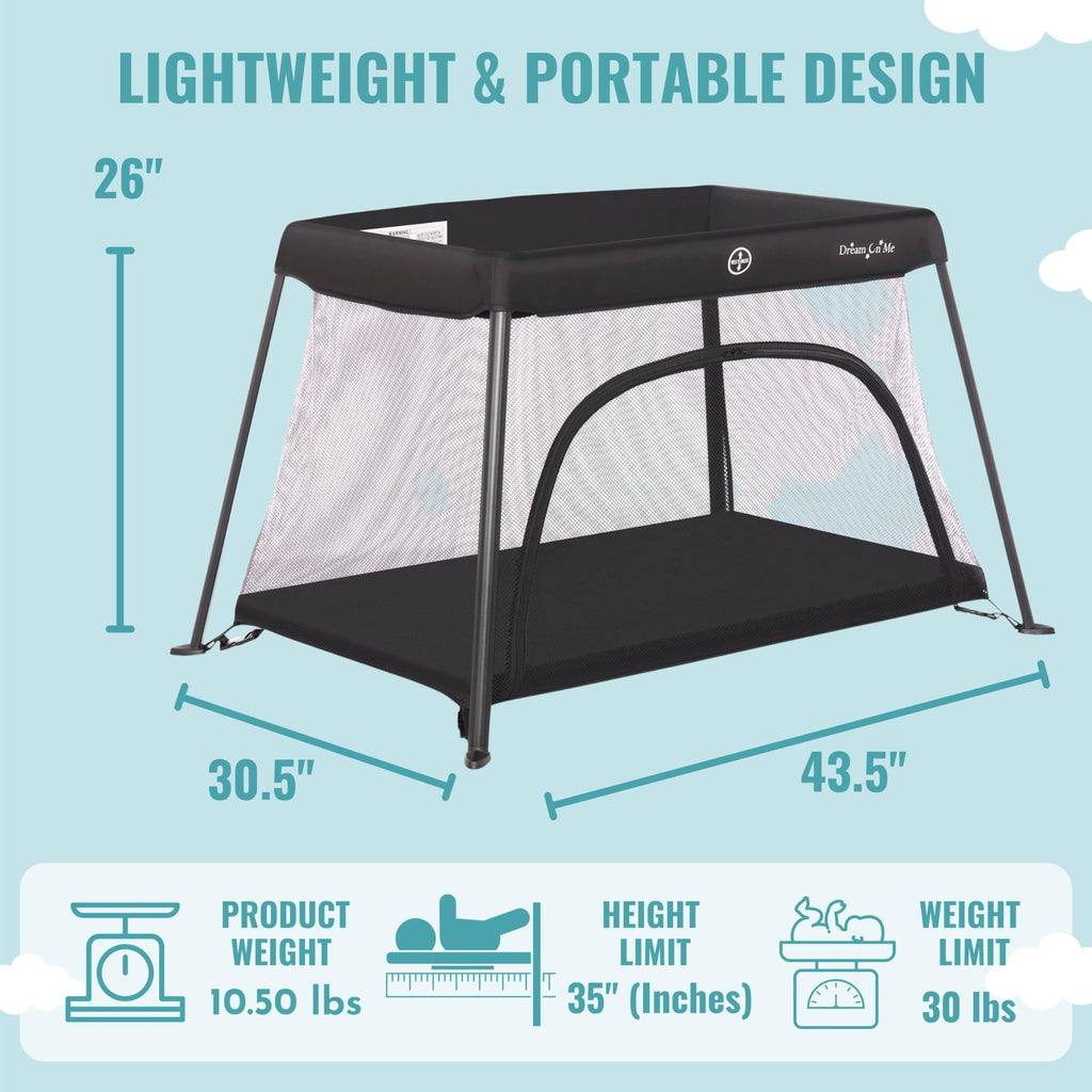 Black Playard with Travel Bag M45954