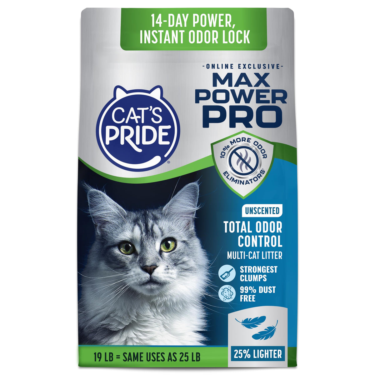 Unscented Clumping Litter 19lb D4536