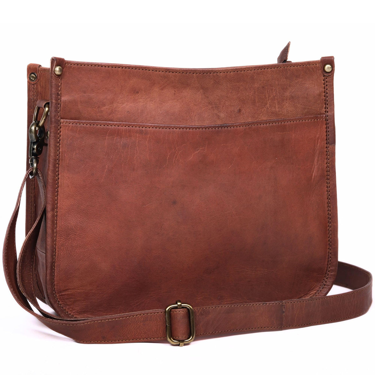 Genuine Leather Crossbody Purse E9342