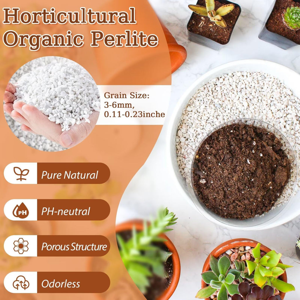 4QT Organic Horticultural Perlite Soil Amendment V879284