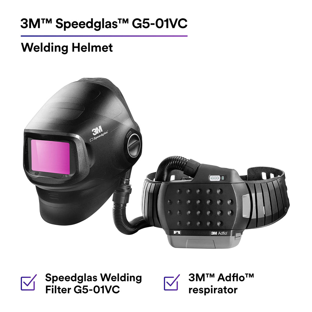 Heavy-Duty Welding Helmet with PAPR Assembly Q474