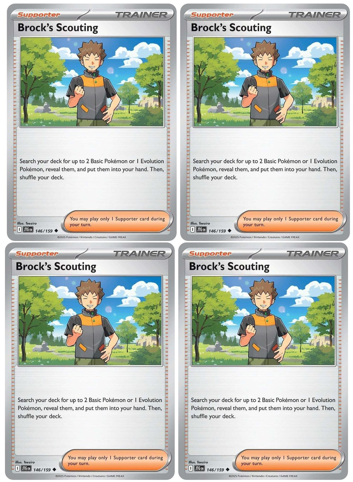 Pokemon Trainer Card Lot A381749