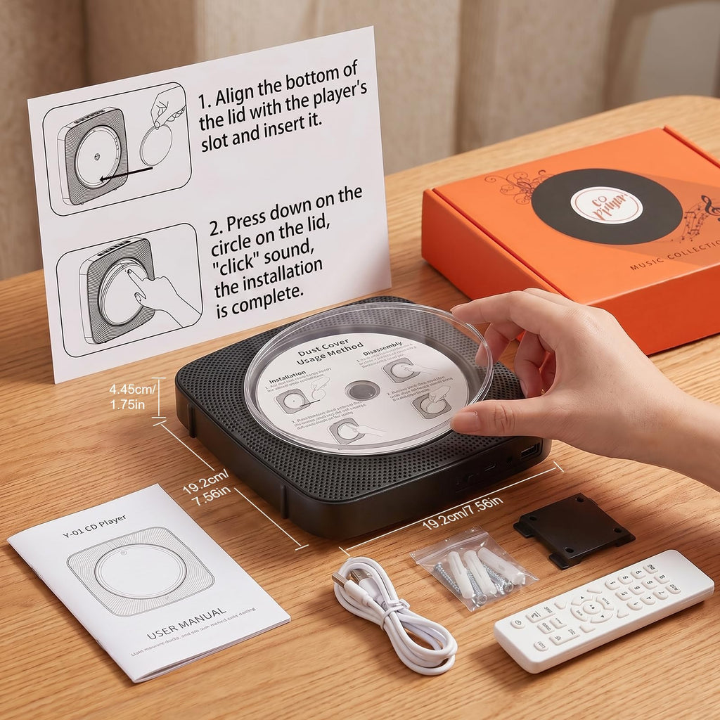 Portable Bluetooth CD Player B9947