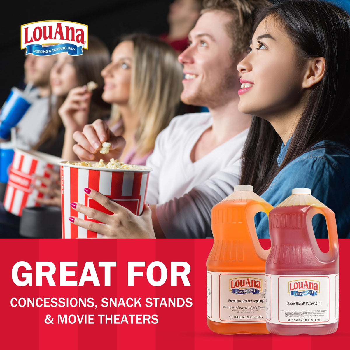 Buttery Popcorn Topping Oil 1 Gallon Jug Y414969