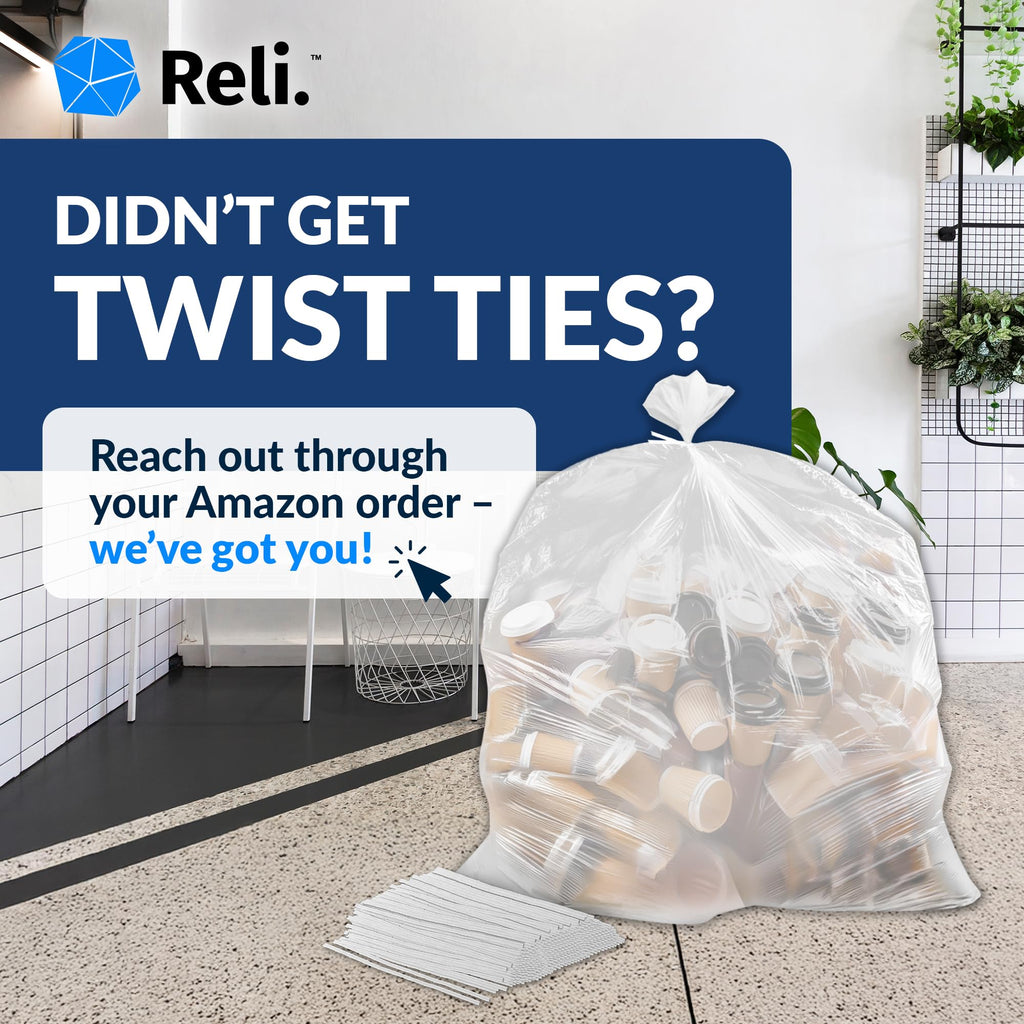 30-33 Gallon Heavy Duty Trash Bags W431496
