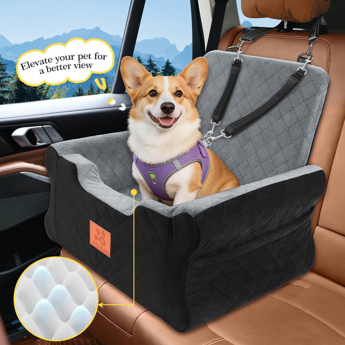 Dog Car Seat Under 35 lbs M28534