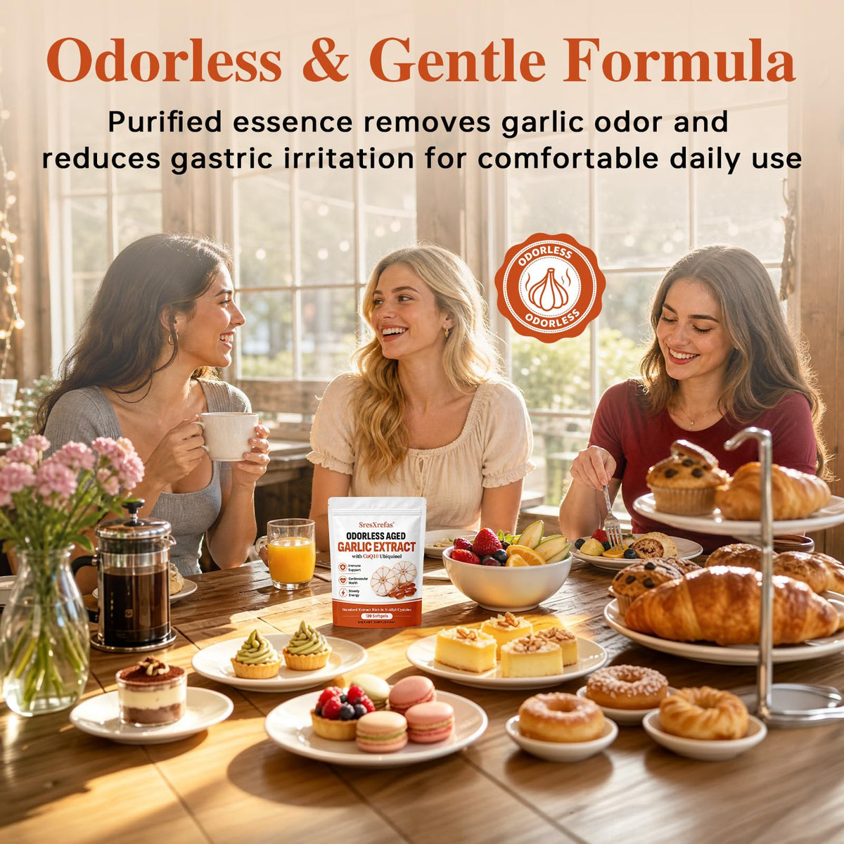 Aged Garlic Extract with CoQ10 Ubiquinol Softgels S852