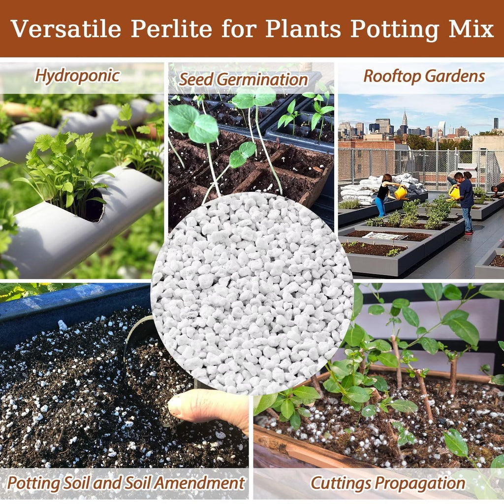 4QT Organic Horticultural Perlite Soil Amendment V879284