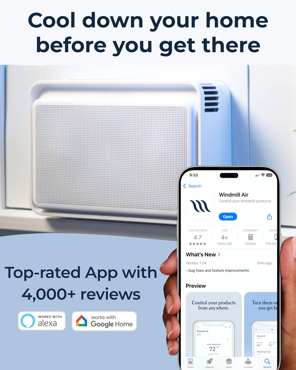 6,000 BTU Window Air Conditioner T853
