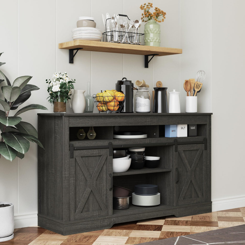 Farmhouse TV Stand for 65+ Inch TV A636670