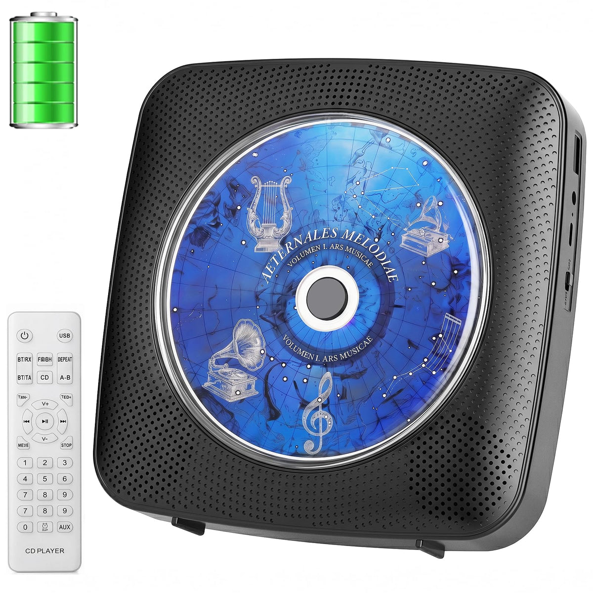 Portable Bluetooth CD Player B9947