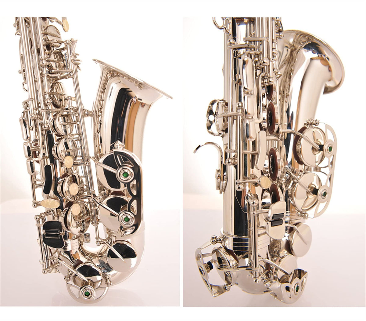 Alto Saxophone EB Flat Nickel Silver Brass Set S9972
