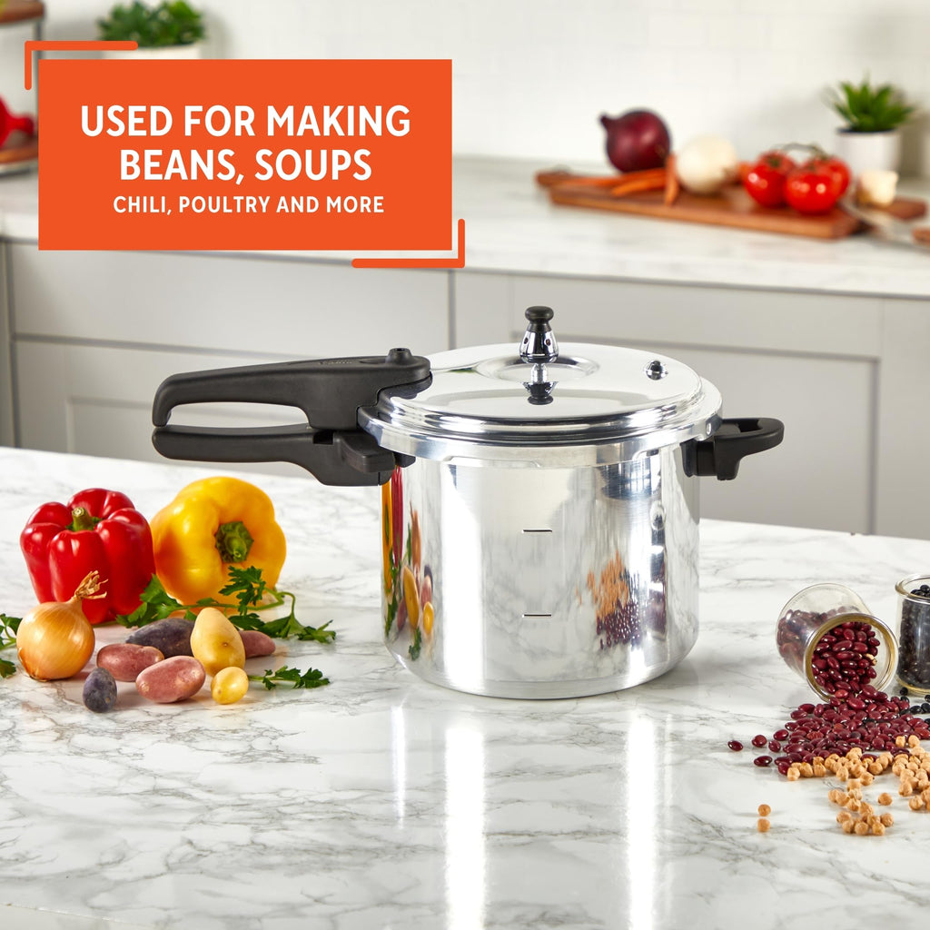 7 Quart Stovetop Aluminum Pressure Cooker V52190