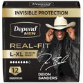 L/XL Incontinence Underwear for Men, 12 Count G62026