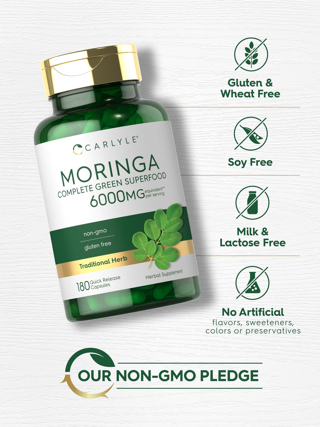 Moringa Oleifera Supplement 180 Capsules R138103