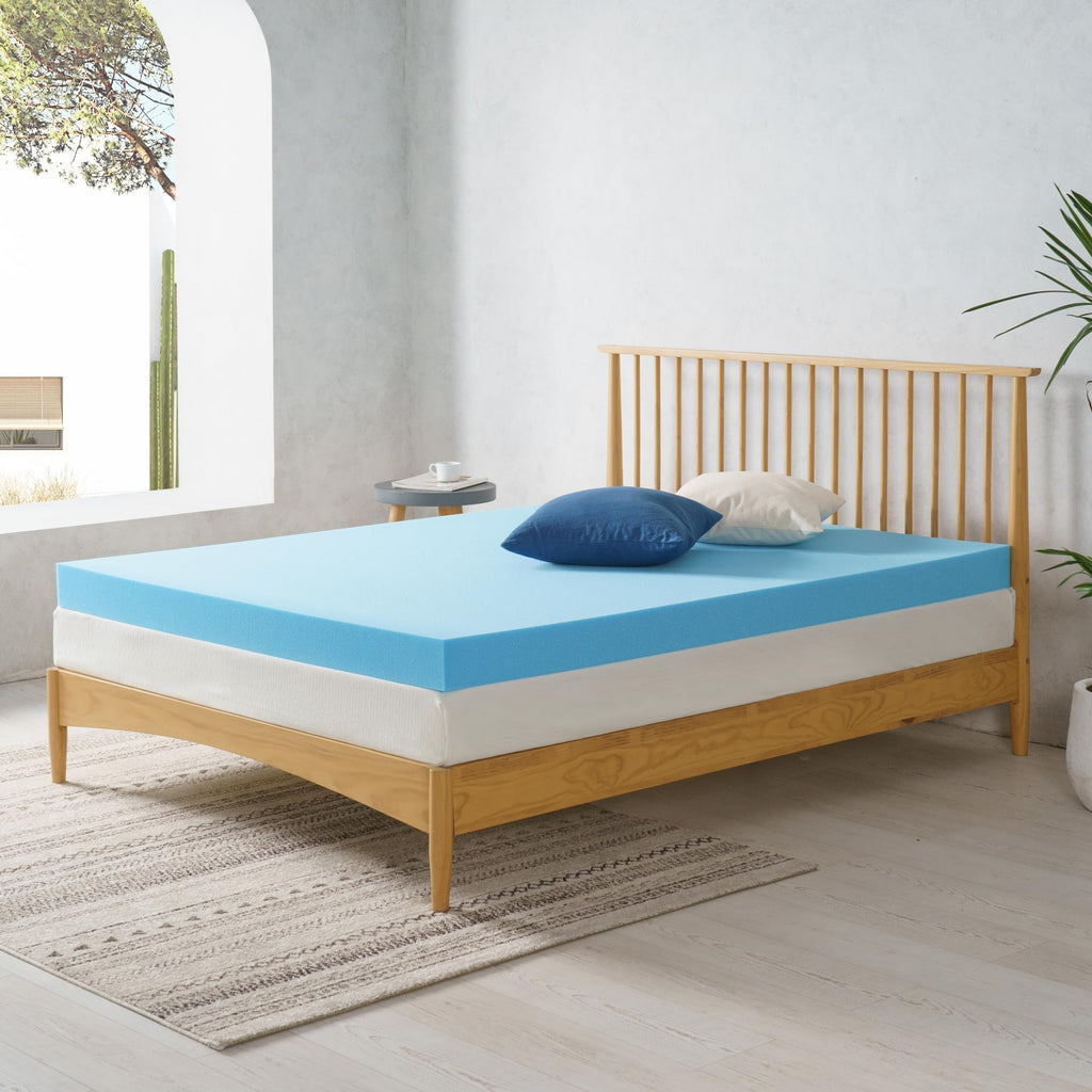 4 Inch Cooling Gel Memory Foam Mattress Topper, Twin U4490