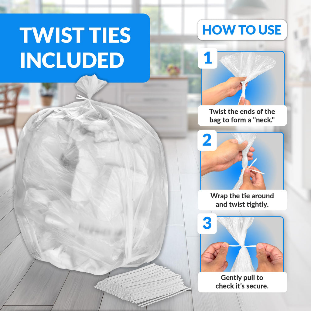 30-33 Gallon Heavy Duty Trash Bags W431496
