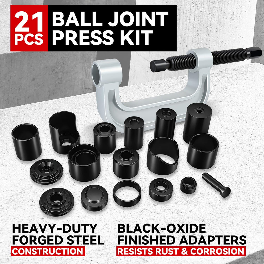 21 Pcs Ball Joint Press Kit F5880
