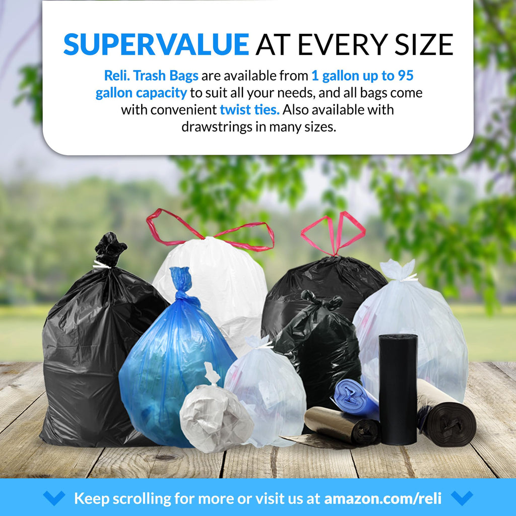 30-33 Gallon Heavy Duty Trash Bags W431496