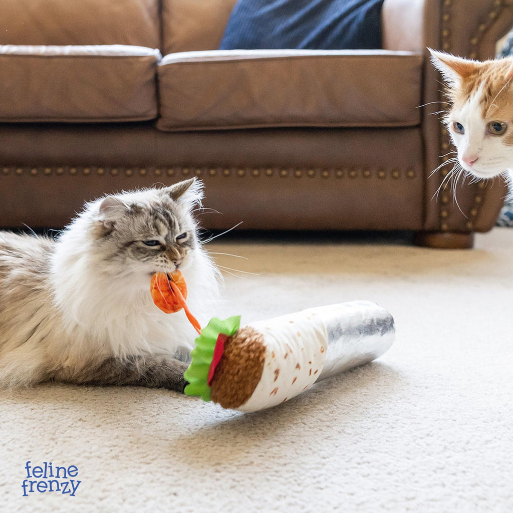 Catnip Filled Interactive Kicker Cat Toy B20334
