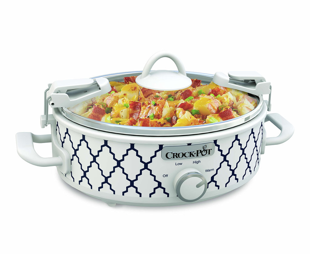 7 Quart Oval Manual Slow Cooker and 2.5 Quart Casserole Slow Cooker Z828750