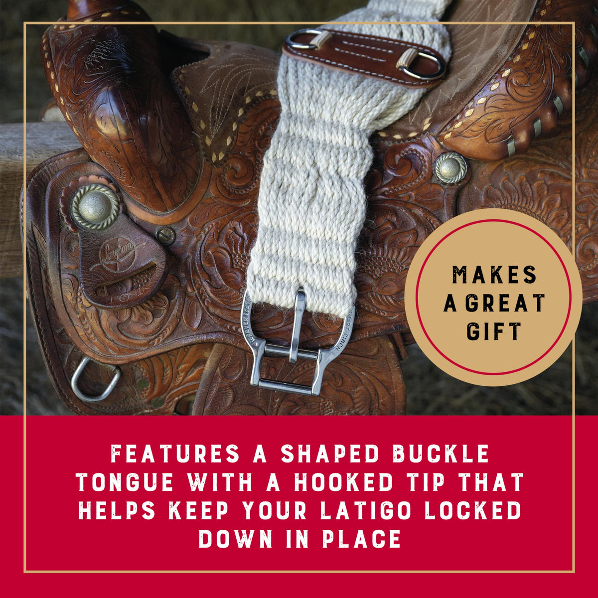 28" Mohair Blend Roper Cinch W573970