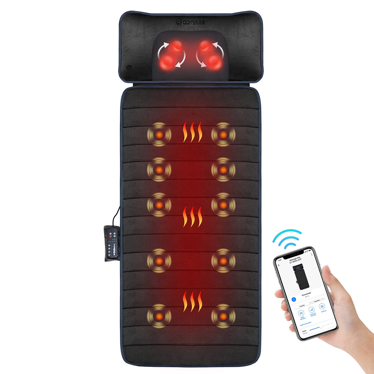 Full Body Massage Mat with Heat C790