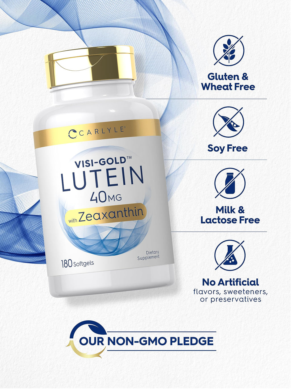 Lutein and Zeaxanthin 40mg 180 Softgels S698181