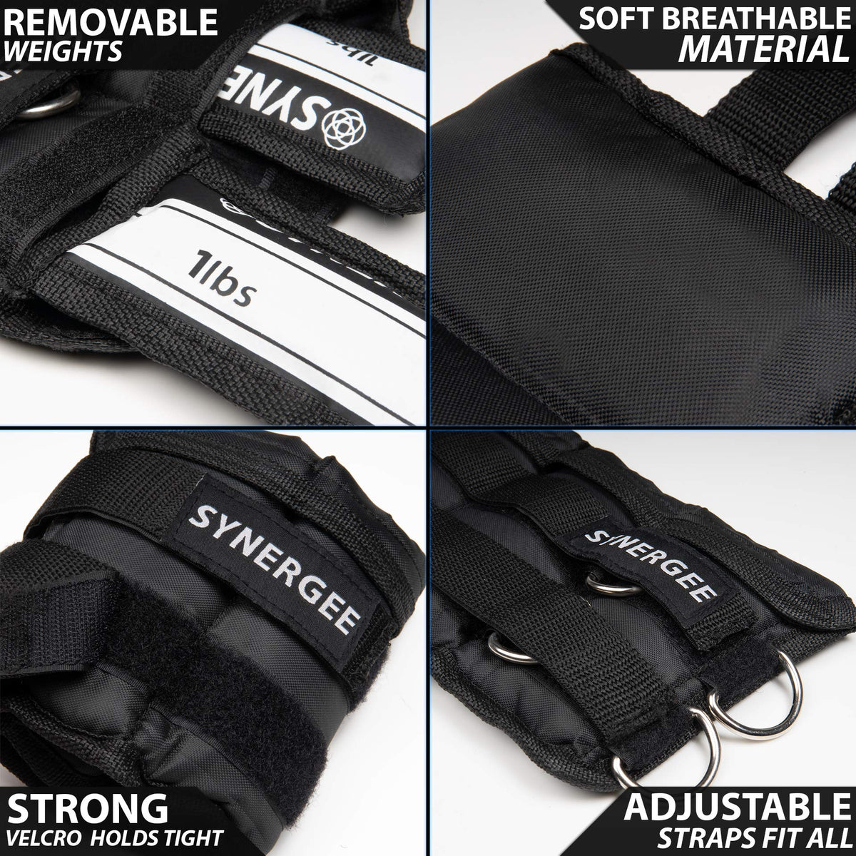 Adjustable Ankle/Wrist Weights Set of 2 D27458