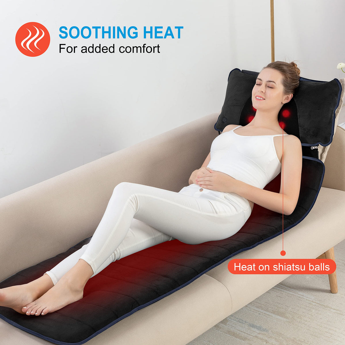 Full Body Massage Mat with Heat C790