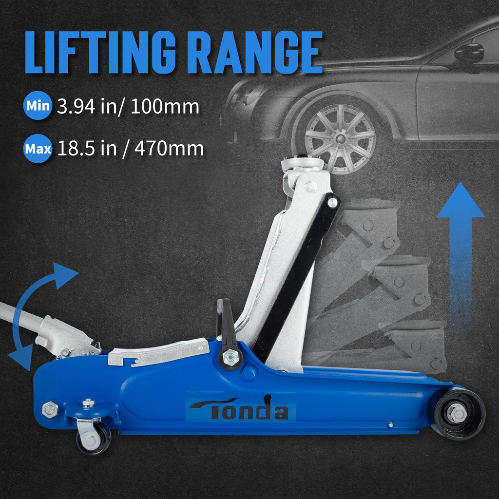 2.5 Ton Low Profile Hydraulic Floor Jack X6360